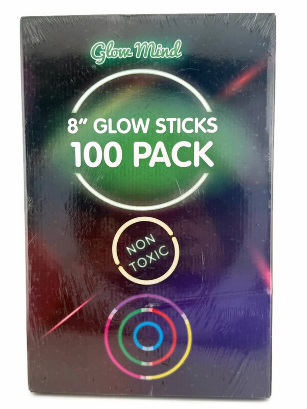 8" Glow Sticks 100 Pack - Multi Color